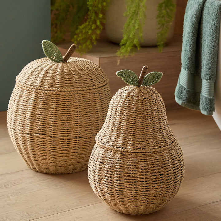 Decorative Woven Fruit-Shaped Storage Basket Kalsten