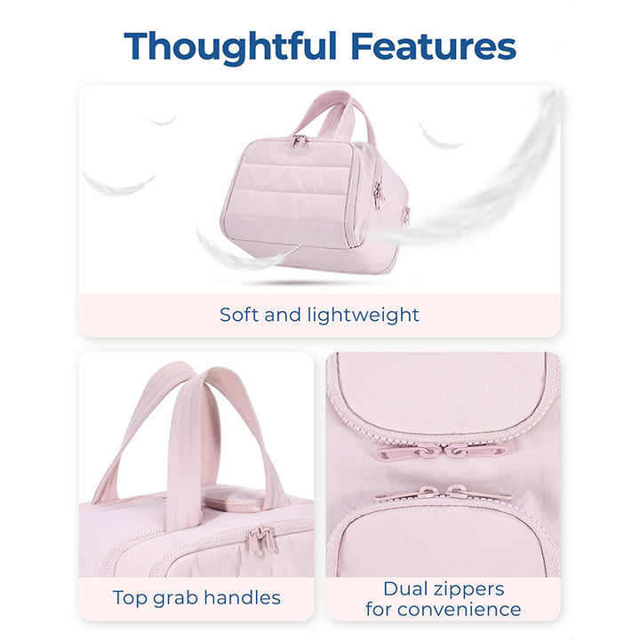 Cosmetic organizer bag with insulated lining Kalsten