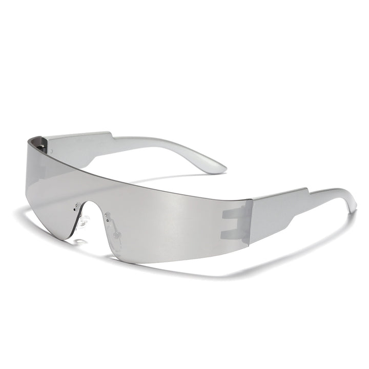 Ladies futuristic sports sunglasses with optimal UV protection Kalsten
