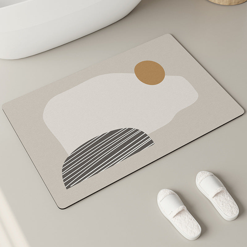 Textured Pattern Bath Mat Kalsten