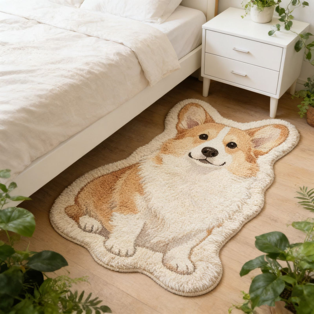 Cartoon Dog Theme Rug