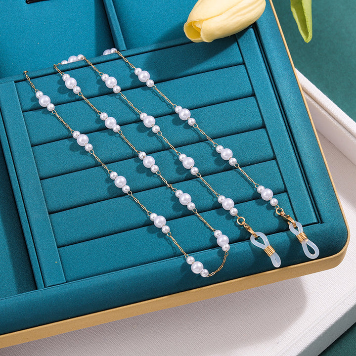 Elegant Pearl Chain Eyewear Chain Kalsten
