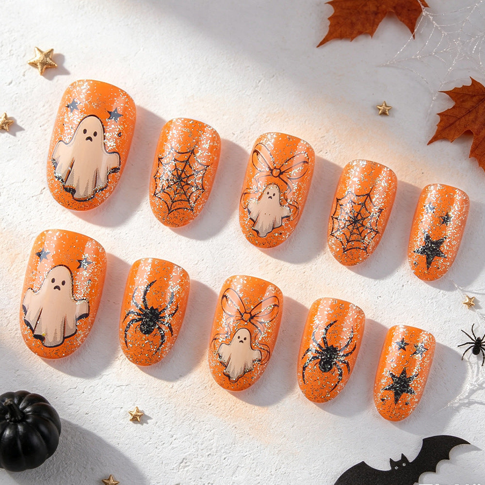 Spooky Themed Glitter Nail Art Set Kalsten
