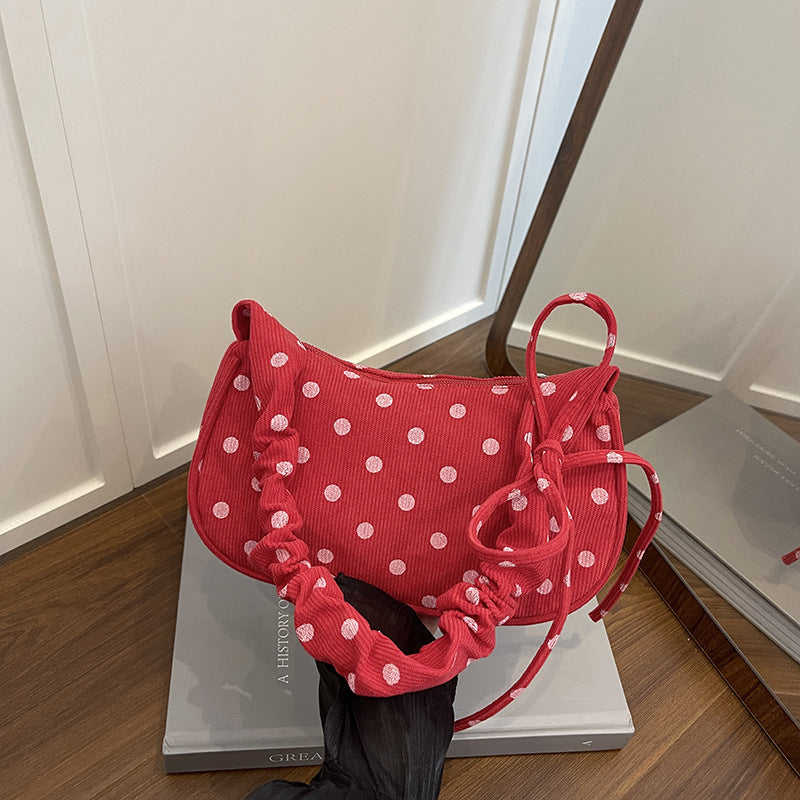 WoVintage Polka Dot Crossbody Handbag Kalsten
