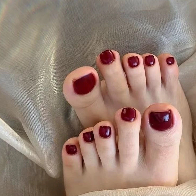 Premium Decorative Press-On Toenails Kalsten