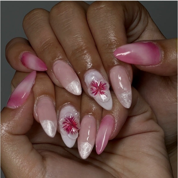 Premium Press-On Nail Set with Decorative Accents Kalsten