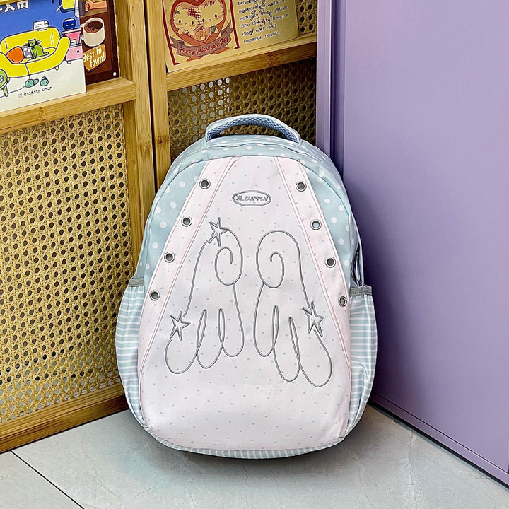 Playful Graphic Print Backpack Kalsten