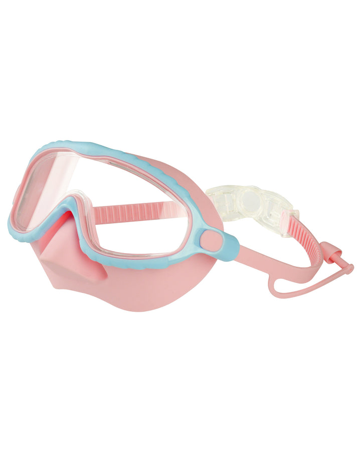 Swimming mask with adjustable comfort and clear field of vision Kalsten