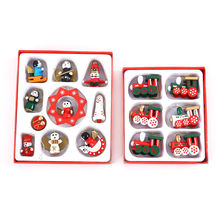 Decorative Christmas Themed Figurine Set Kalsten