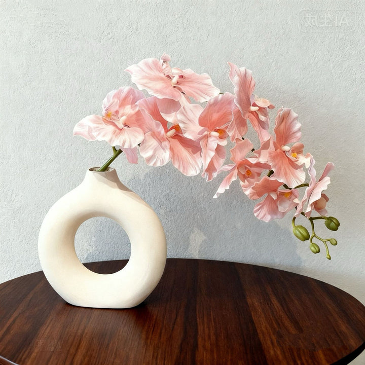 Elegant Silk Orchid Arrangement