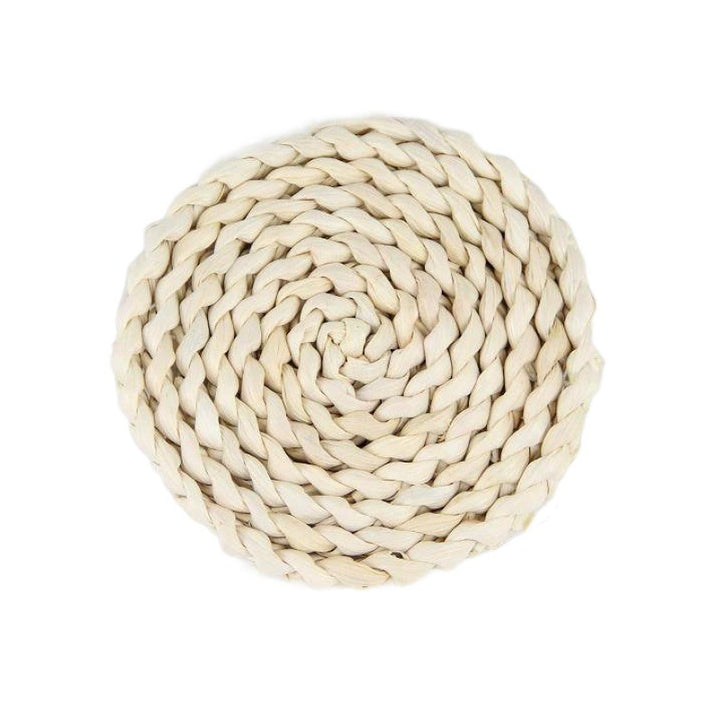 Round Coaster Made of Natural Fiber Kalsten