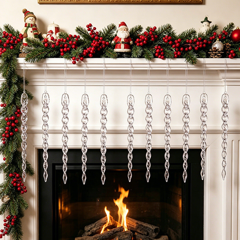 Crystal Icicle Ornaments