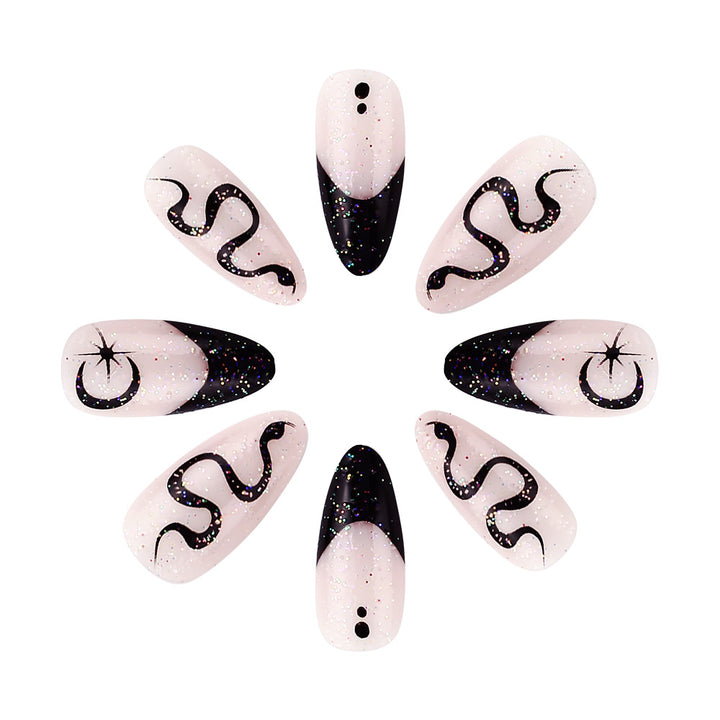 Artistic Gel Press-On Nail Set Kalsten