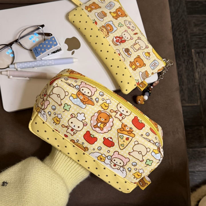 Cute Cartoon Food-Themed Pencil Case