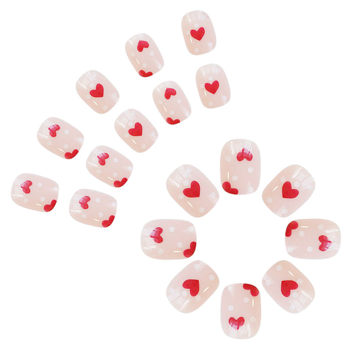 Heart-Themed Nail Art Set Kalsten