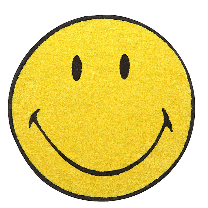 Playful Smiley Face Area Rug Kalsten