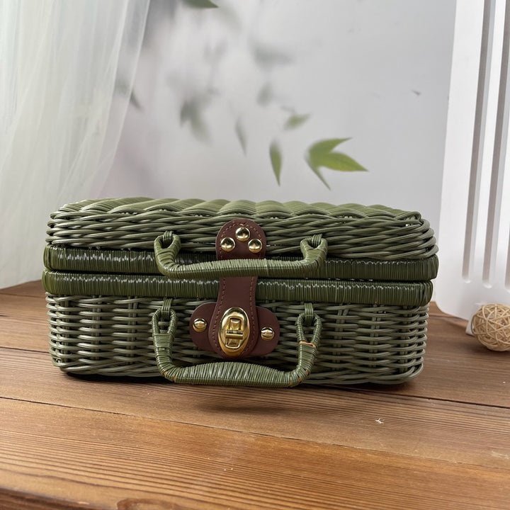 Decorative Woven Handbag Kalsten