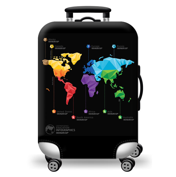 Geometric Travel Hard Shell Suitcase Kalsten