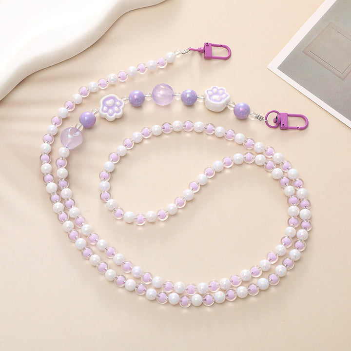 Elegant Pearl and Chain Necklace Kalsten