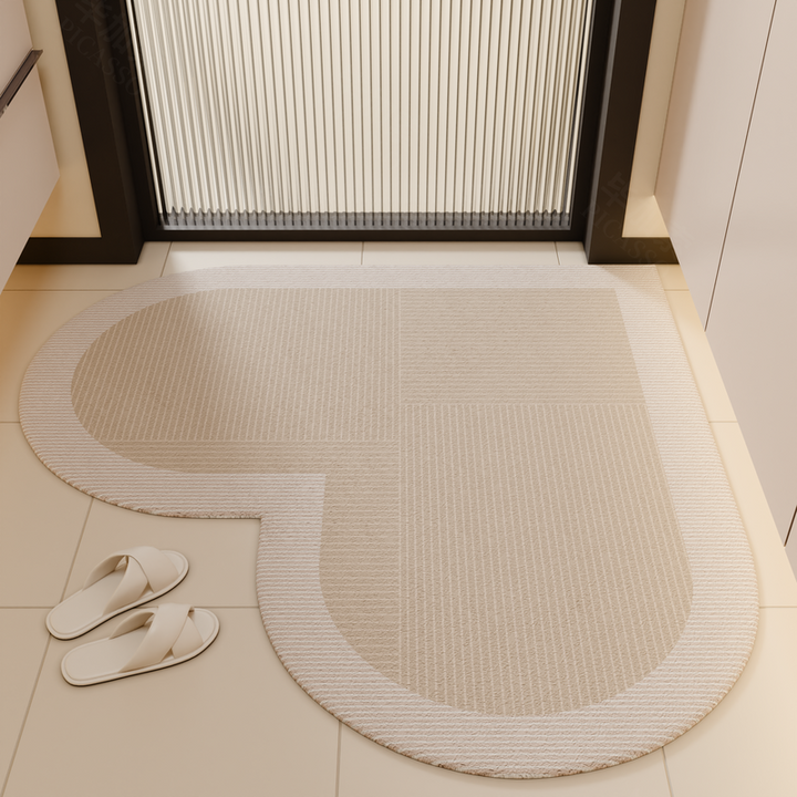 Heart-Shaped Non-Slip Kitchen Mat Kalsten