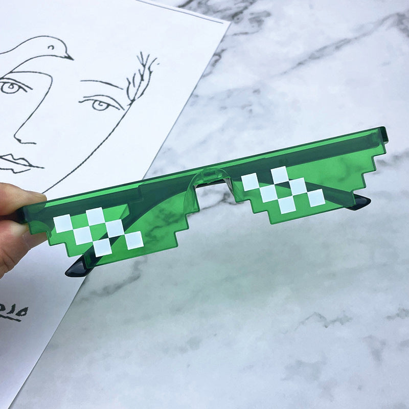 Bold Geometric Frame Sunglasses Kalsten