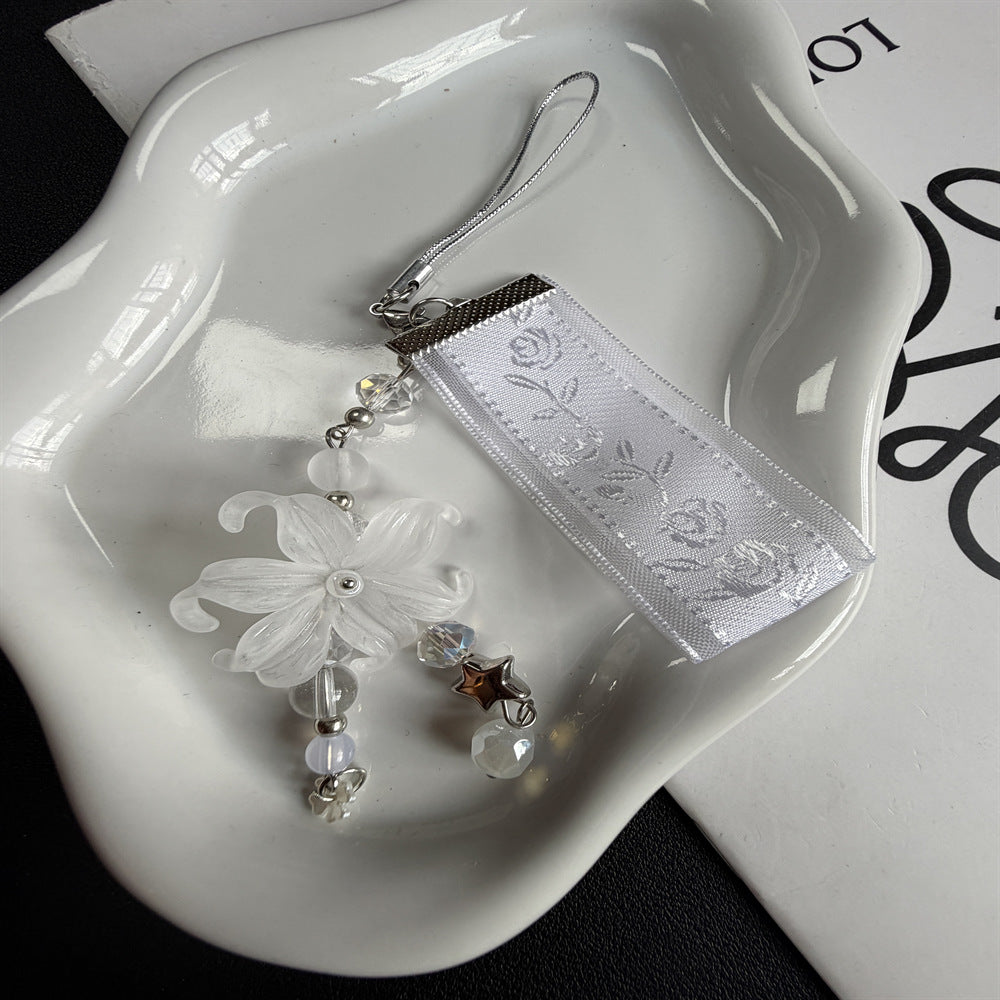 Floral Charm Phone Strap Kalsten