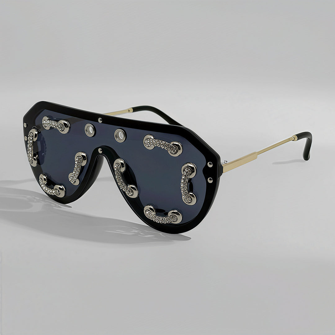 Women's extravagant designer sunglasses with sparkling accents Kalsten