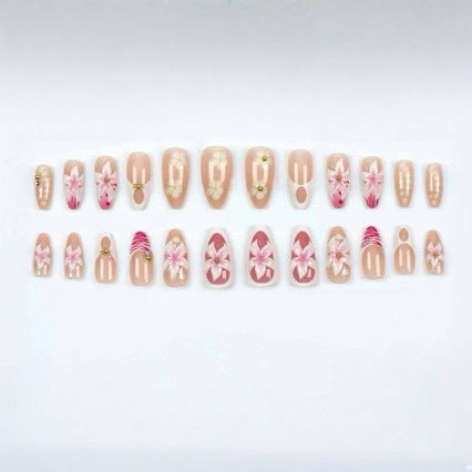 Floral 3D Nail Art Kalsten
