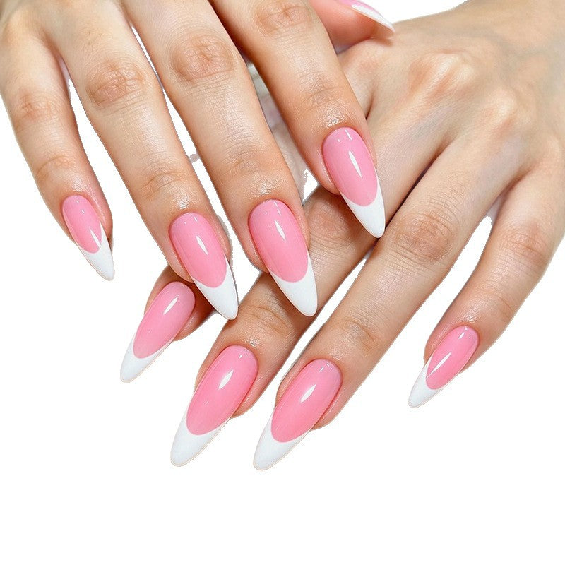 Elegant French Tip Nail Design Kalsten