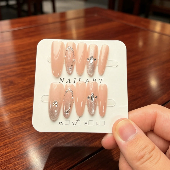 Premium Press-On Nail Art Set Kalsten
