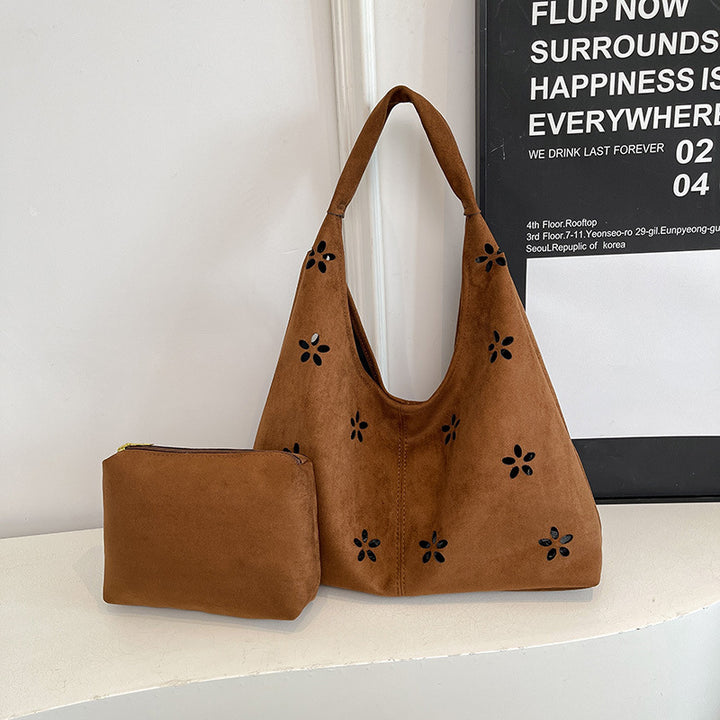 Floral Embroidered Tote Bag Kalsten