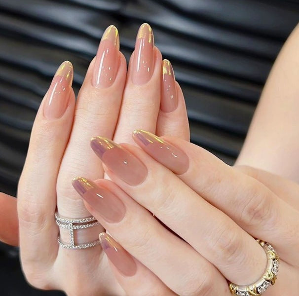 Elegant Stiletto Acrylic Nail Enhancements Kalsten