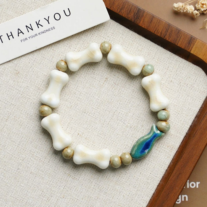 Heart-Shaped Beaded Bracelet Kalsten