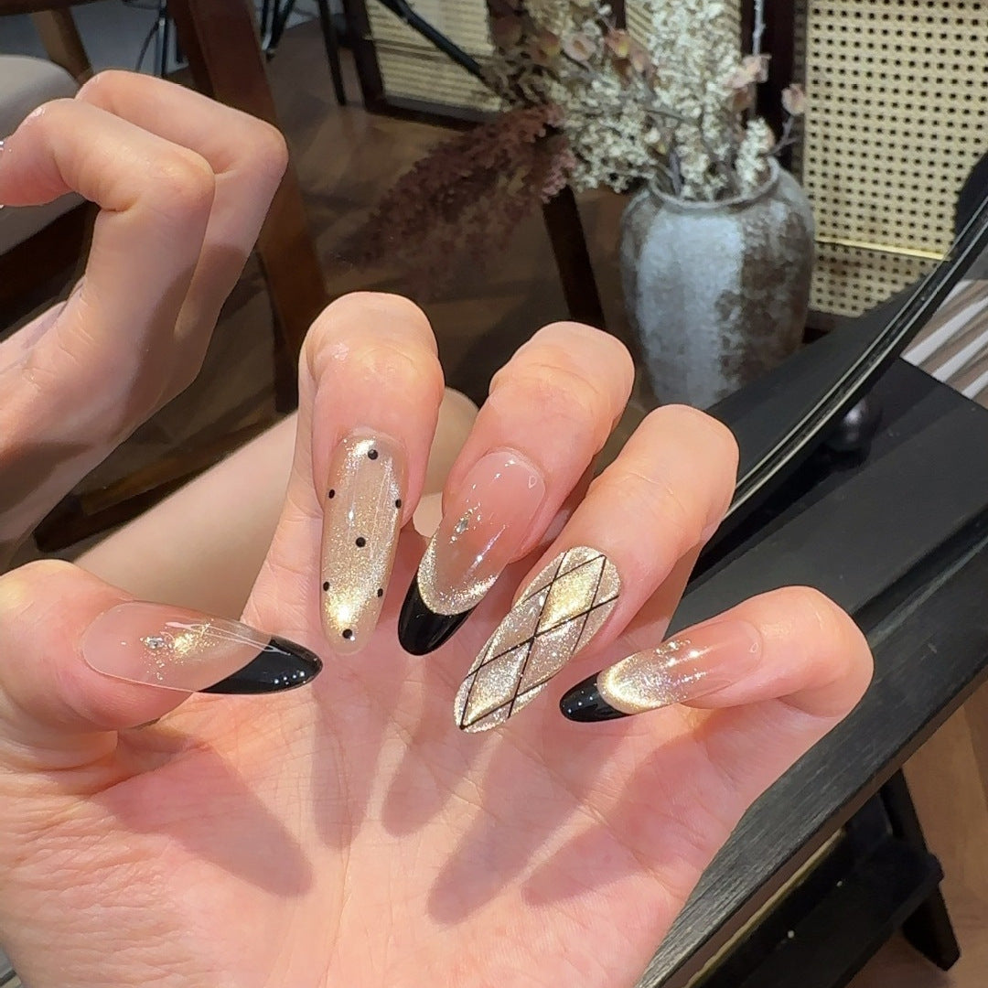 Glamorous Press-On Nail Set Kalsten