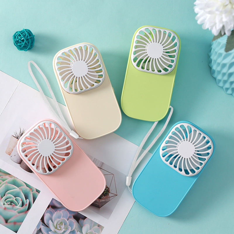 Ladies portable handheld fan with ergonomic design Kalsten