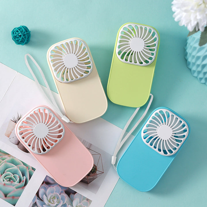 Ladies portable handheld fan with ergonomic design Kalsten