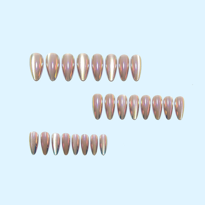 Artificial nails in elegant high-gloss finish Kalsten