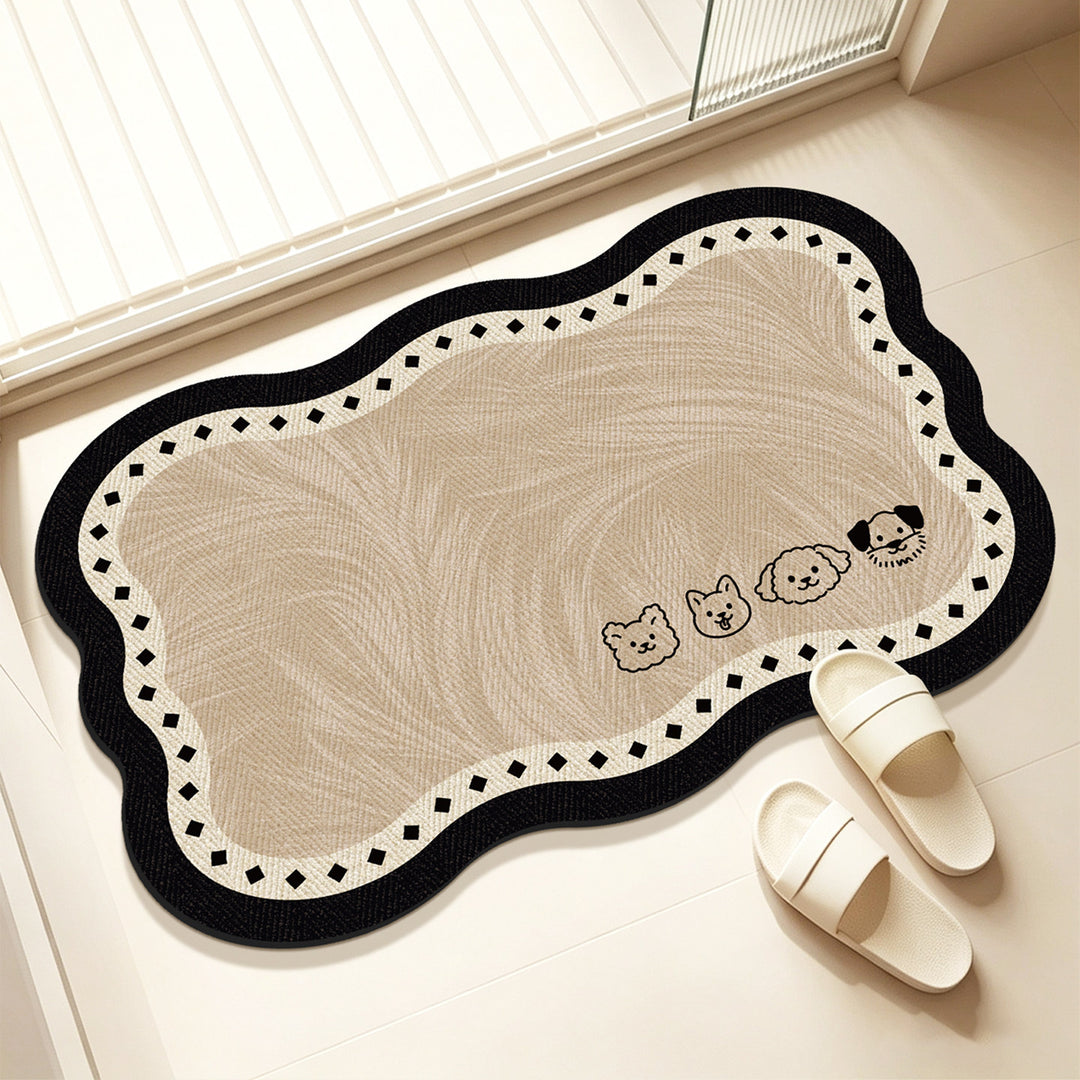 Decorative Bath Mat Kalsten