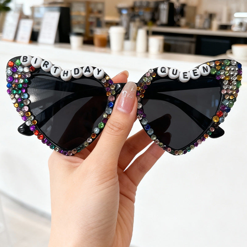 Statement Heart-Frame Sunglasses Kalsten