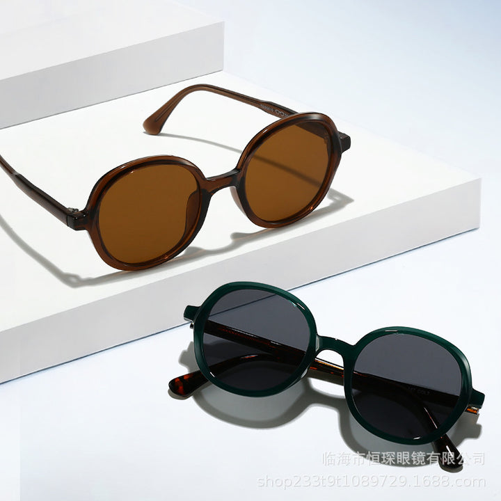 Women's fashionable sunglasses with stylish round shape Kalsten