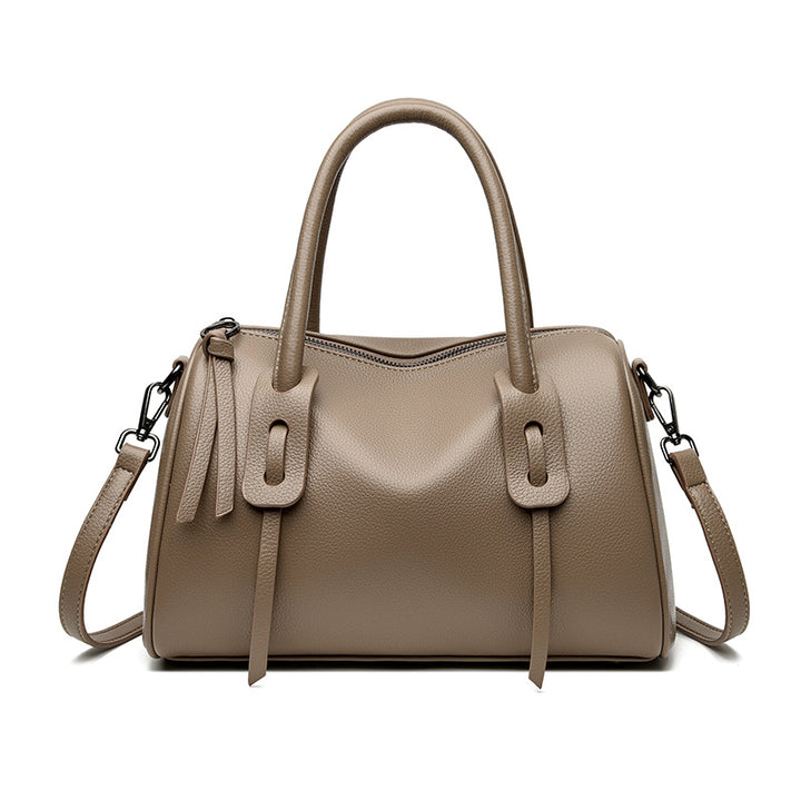 Textured Leather Weekender Bag Kalsten