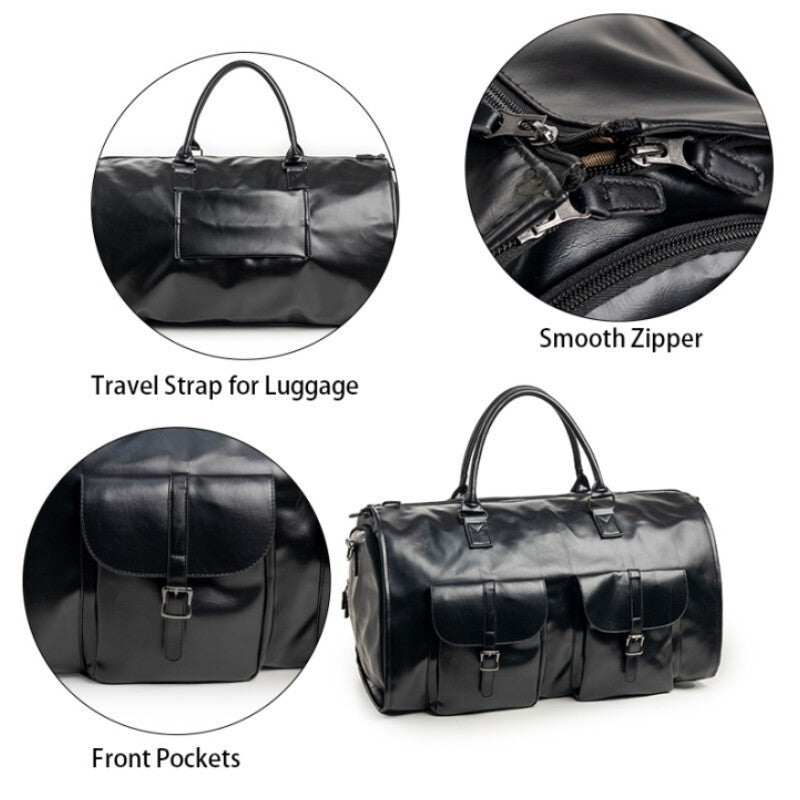 Sporty travel bag with multiple compartments Kalsten