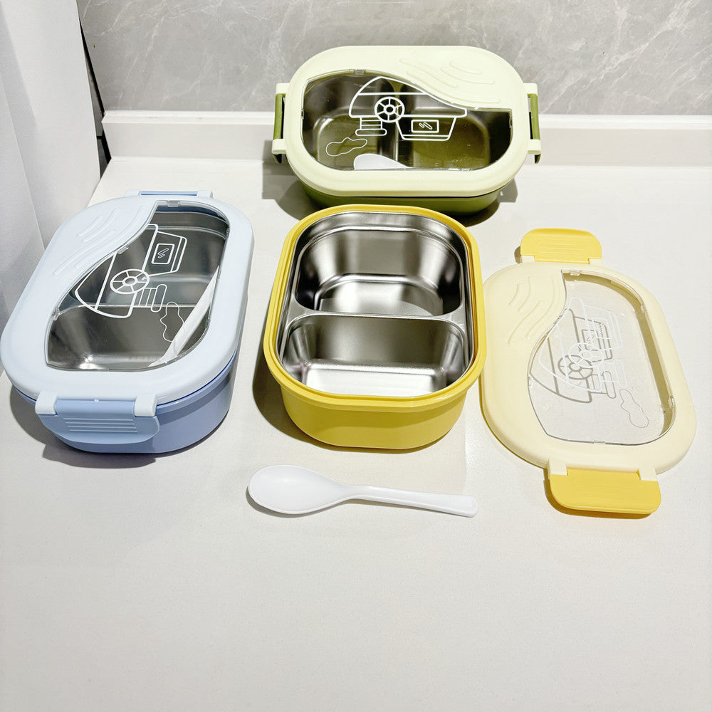 Multi-Functional Lunch Box with Spoon