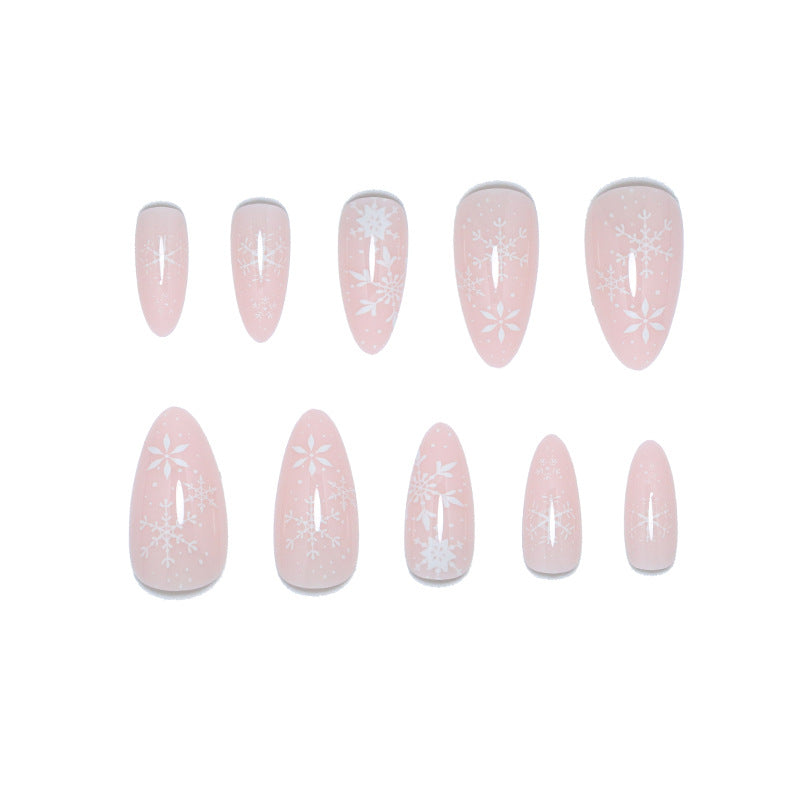 Artistic Holiday-Themed Press-On Nails Kalsten