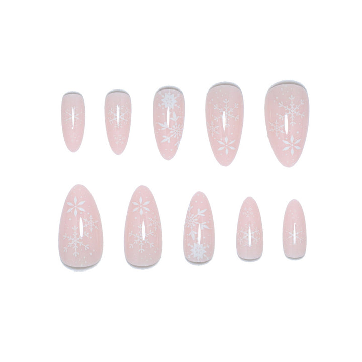 Artistic Holiday-Themed Press-On Nails Kalsten