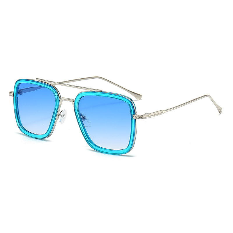 Women's stylish square sunglasses with metallic details Kalsten