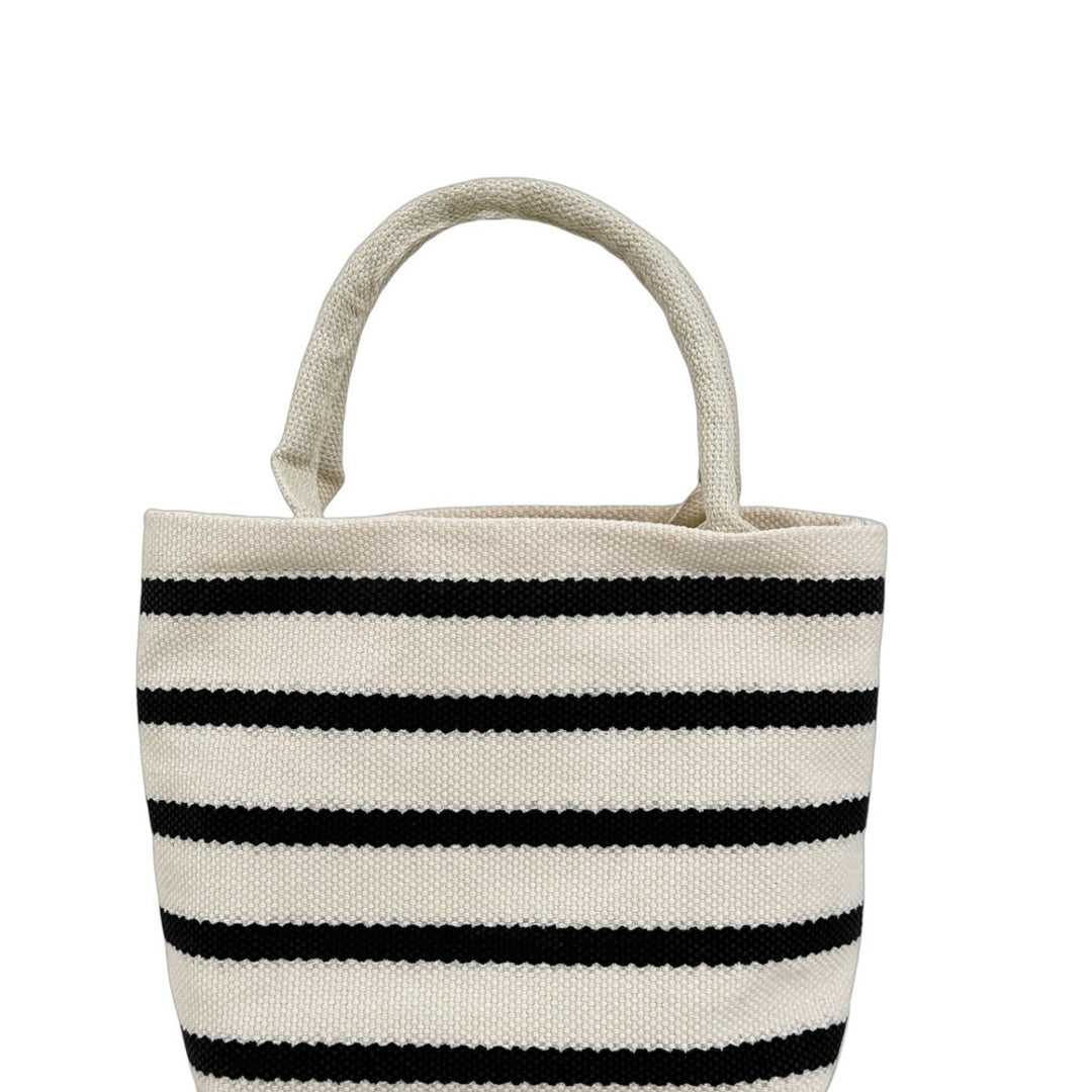 WoStriped Canvas Tote Bag Kalsten