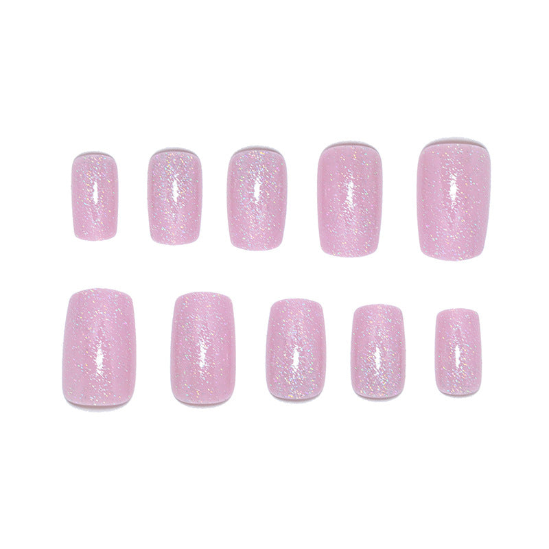 Glittery Acrylic Press-On Nail Set Kalsten