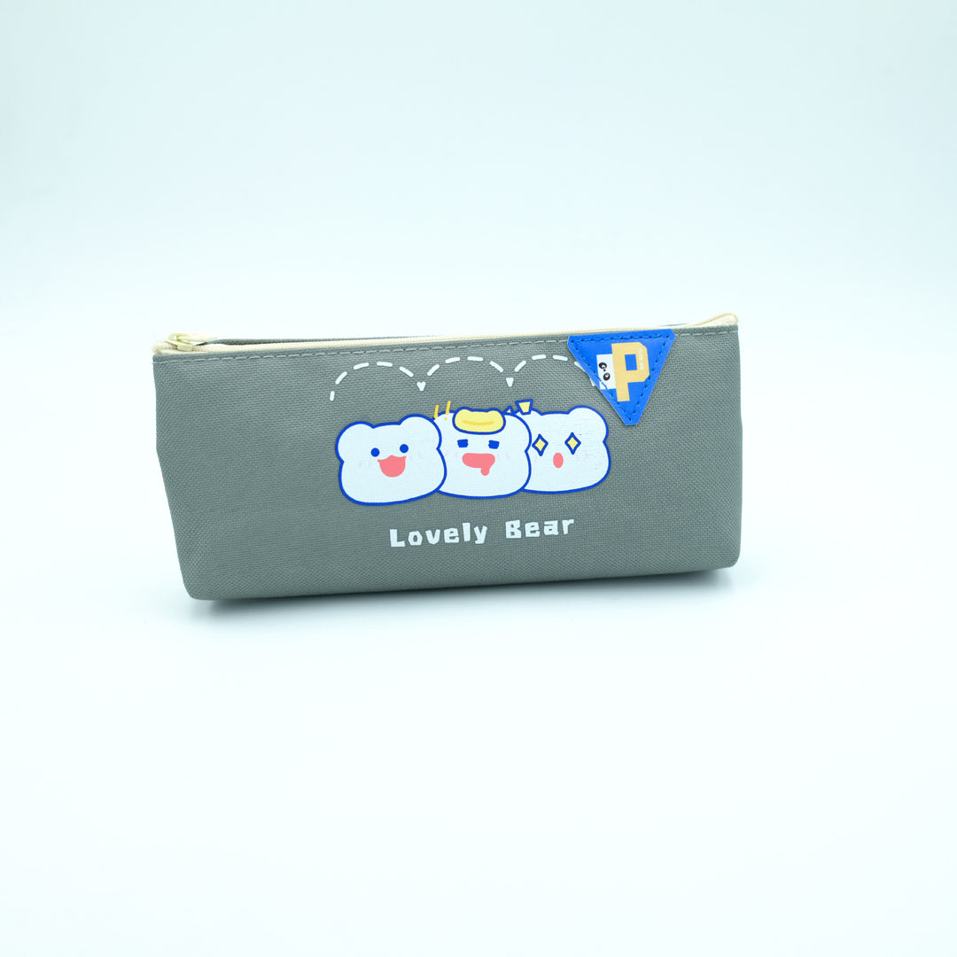 Cute Cartoon Print Pencil Case