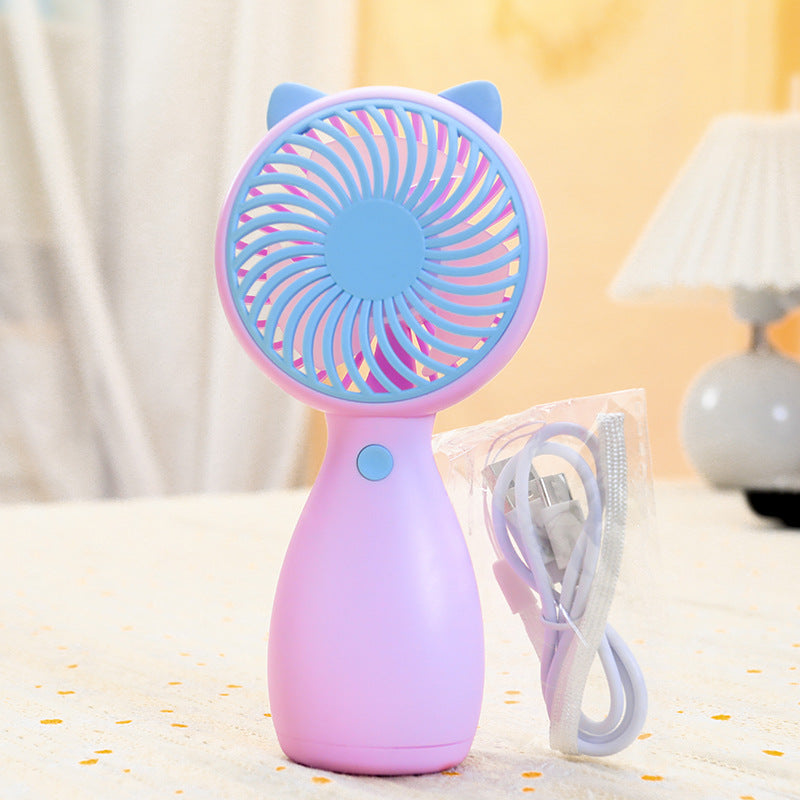 Women Portable Hand Fan in Cute Animal Design Kalsten